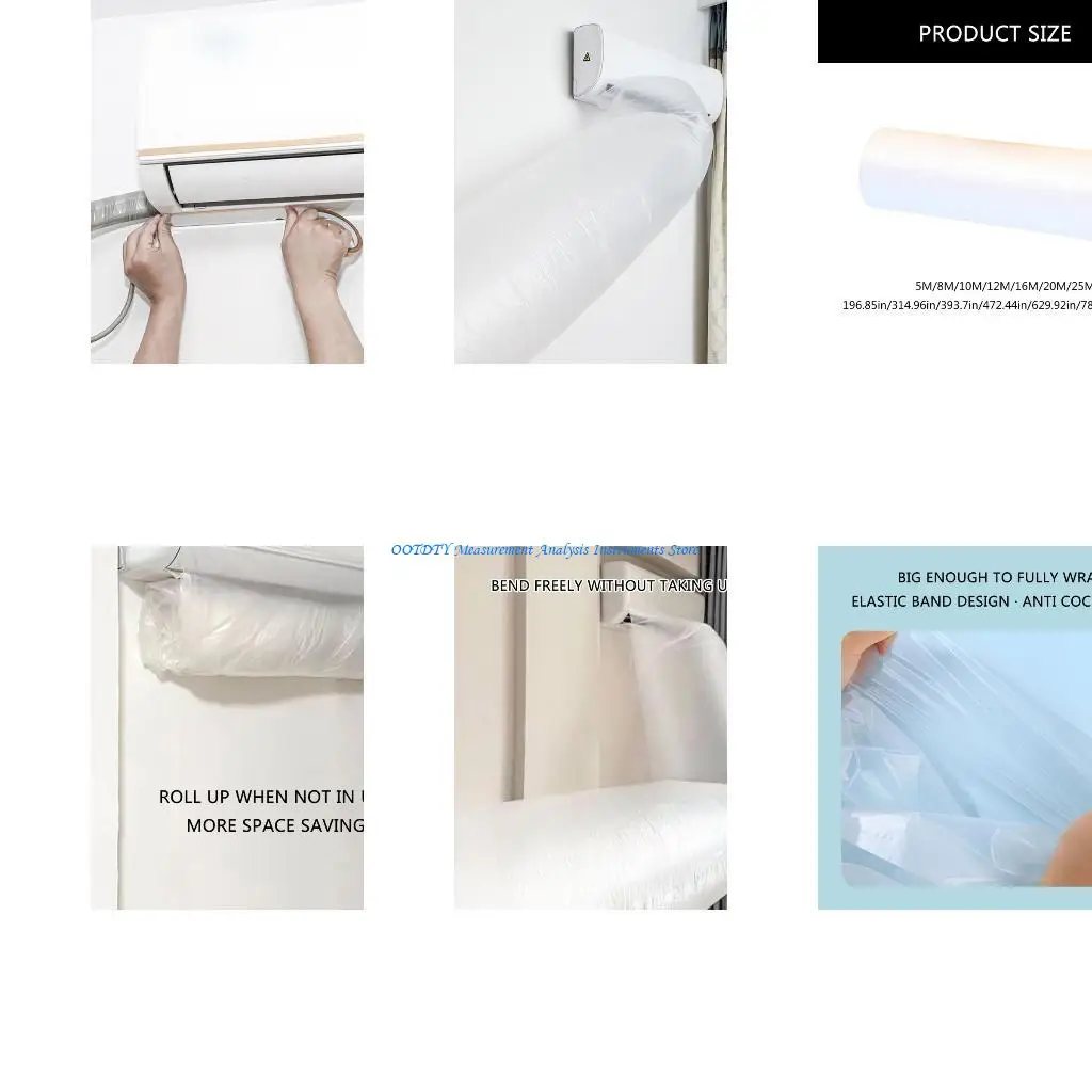 367D Exhaust Vent Hose Adapter Portable Air Conditioner Duct Hose Connector Extender