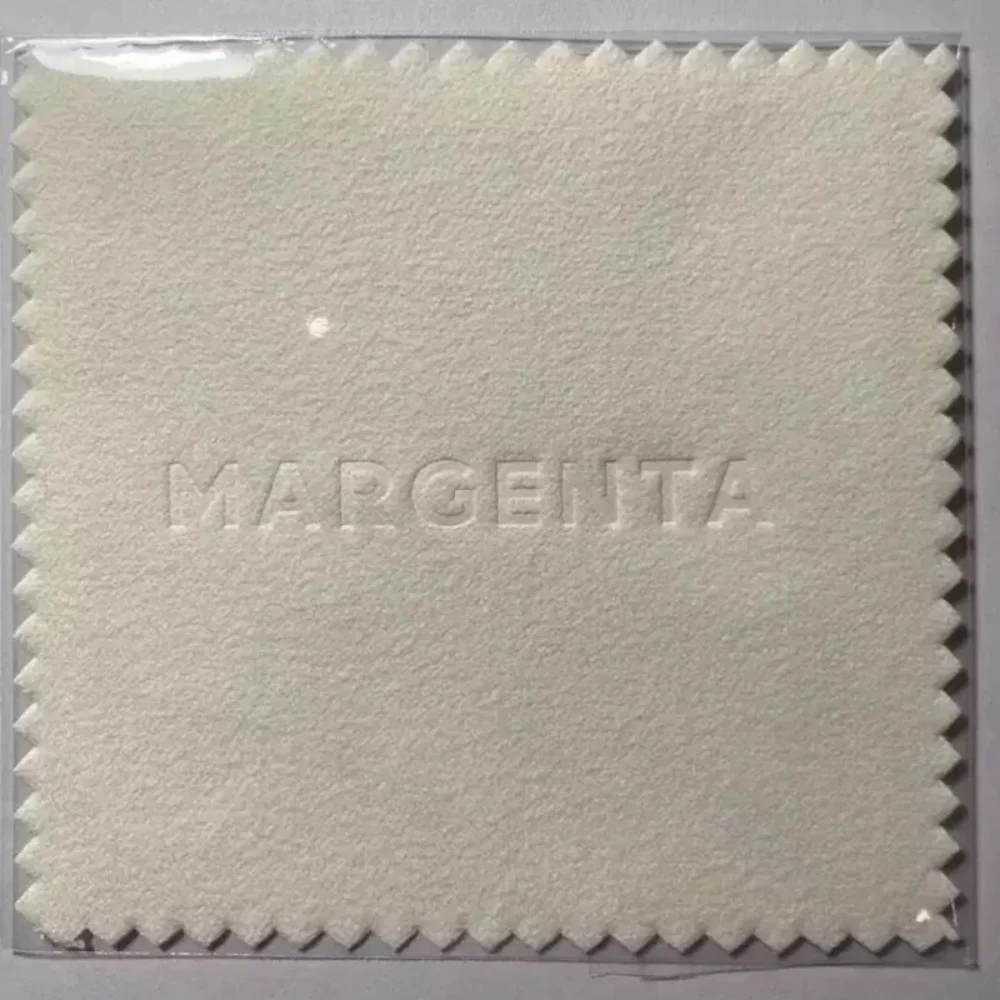 

Emboss Custom LOGO 300pcs 8*8cm Silver Polish opp bags Cloth for silver Jewelry Cleaner Blue Microfiber suede fabric material