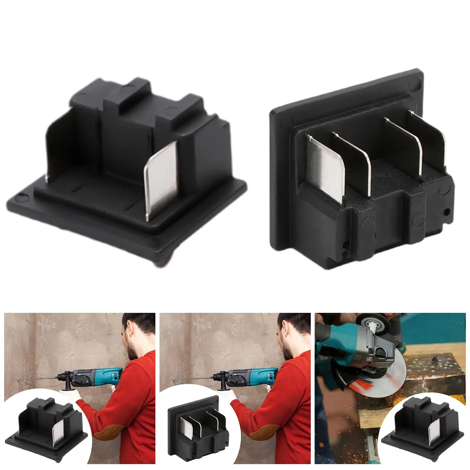 Battery Connector Terminal Block Quality Portable Efficient Stable High Performance Sturdy for 18V Charger Converter Accessories