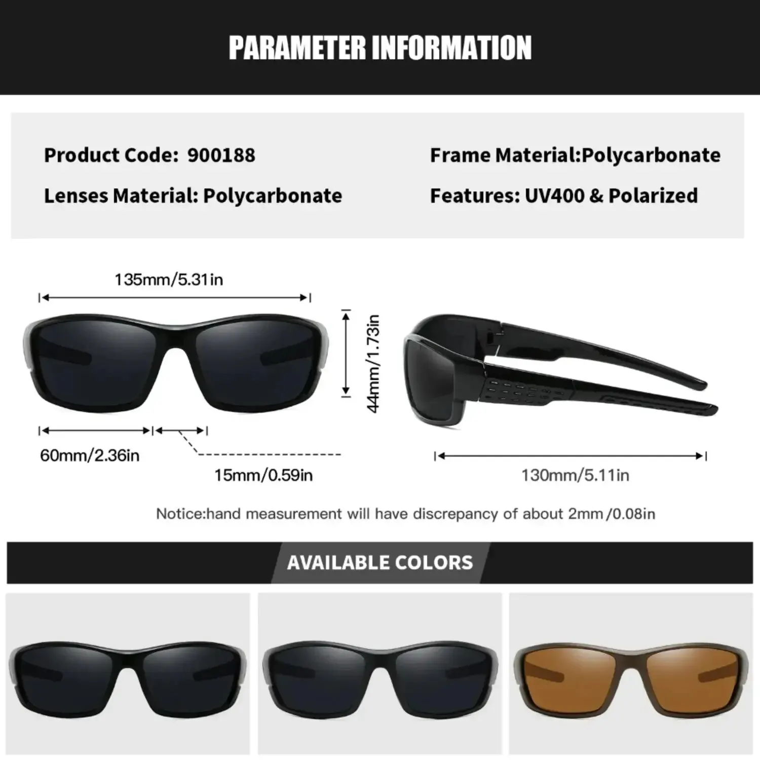 RoyalHot Men Women Polarized Retro Sports Sunglasses Vintage Sun Glasses Retro Eyewear Shades Oculos Male 900188