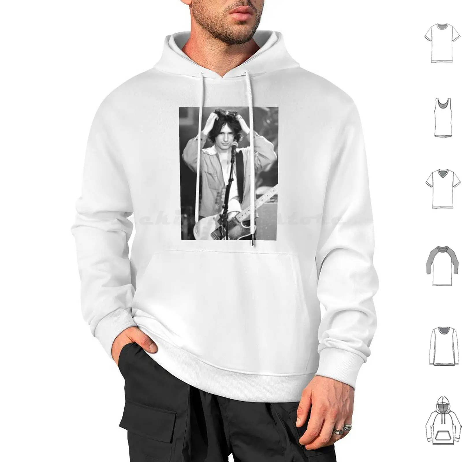 First Concert Buckley-Hoodie cotton Long Sleeve Music Vintage Classic Trend Album Jeff Style Tour