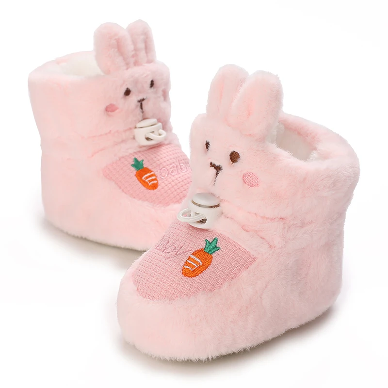 0-18M Winter Baby Jungen Mädchen Warme Baumwollschuhe Weiche Sohle Bequeme Freizeitschuhe zum Gehen – Detail 31