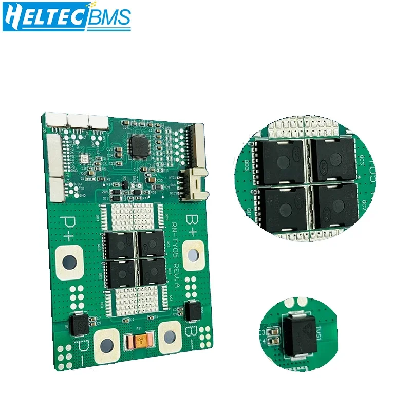 Heltecbms 5S 6S  bms Sodium ion Battery Protection Board/  BMS Board Standard/Balance 12V24V SMBUS/UART/I2C/Bluetooth