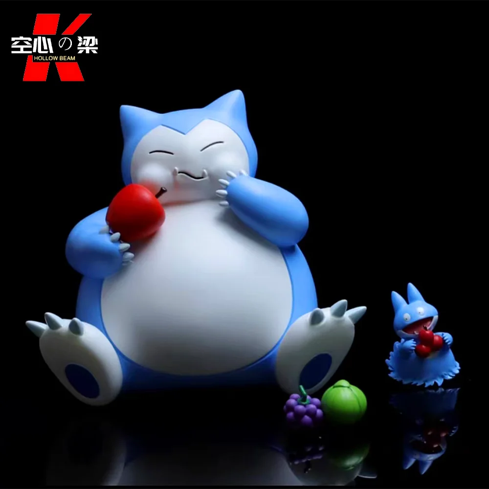 [Mundo em escala 1/20] Decoração de figura de brinquedo Gonbe & Snorlax Baby Kirby & Kirby