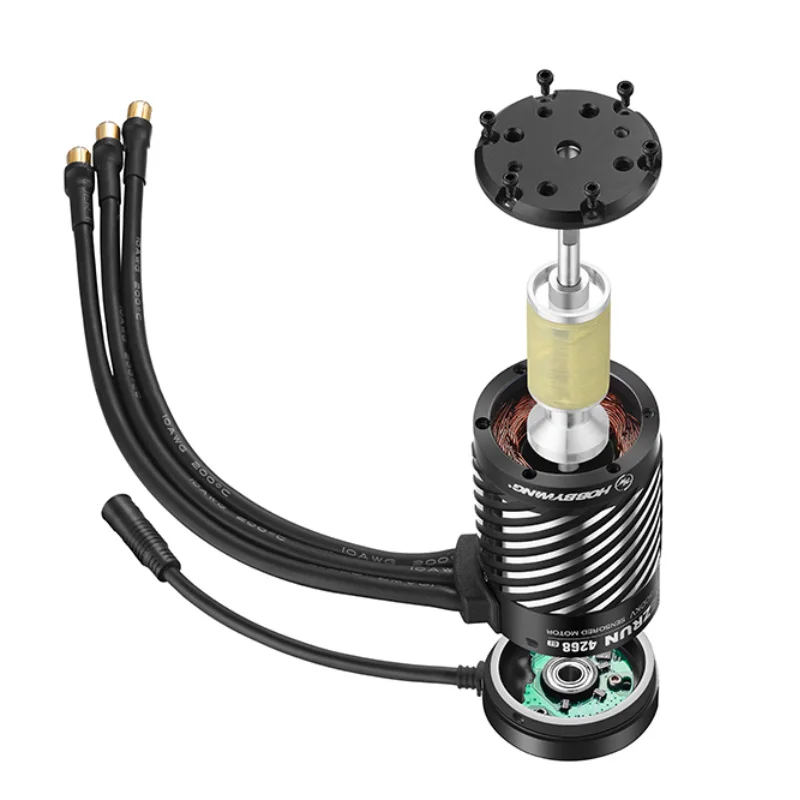 Hobbywing EZRUN MAX8 G2S 160A 3-6S ESC Brushless Sensor & 4278SD 3-6S 2250KV/4268SD 3-4S 2500KV G2R Motor RC Untuk Mobil RC 1/8 1/10