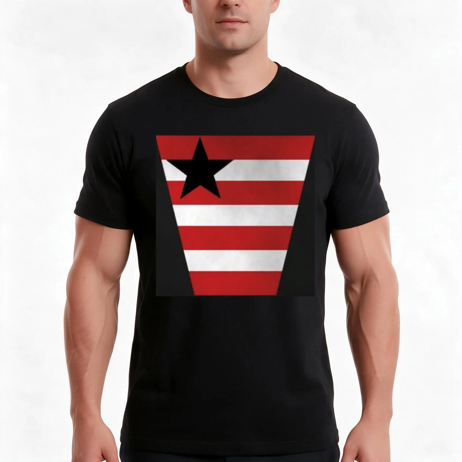 US AGENT John Walker Essential T-Shirt Summer Casual Cotton Tee Oversized Streetwear Tops Vintage Graphic Print 100% Cotton