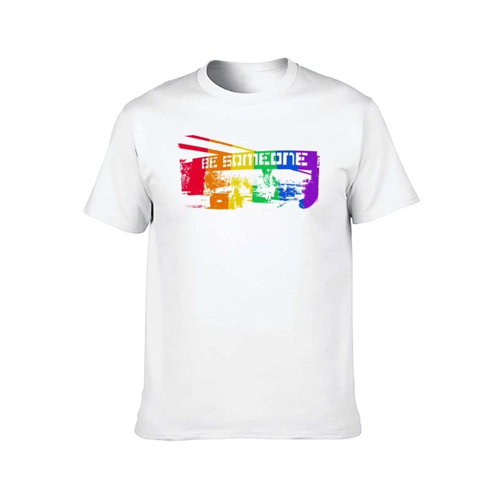 Soyez un seul-Houston, T-Shirt arc-en-ciel homme T-Shirt été t-shirts pour homme pack T-Shirt blanc