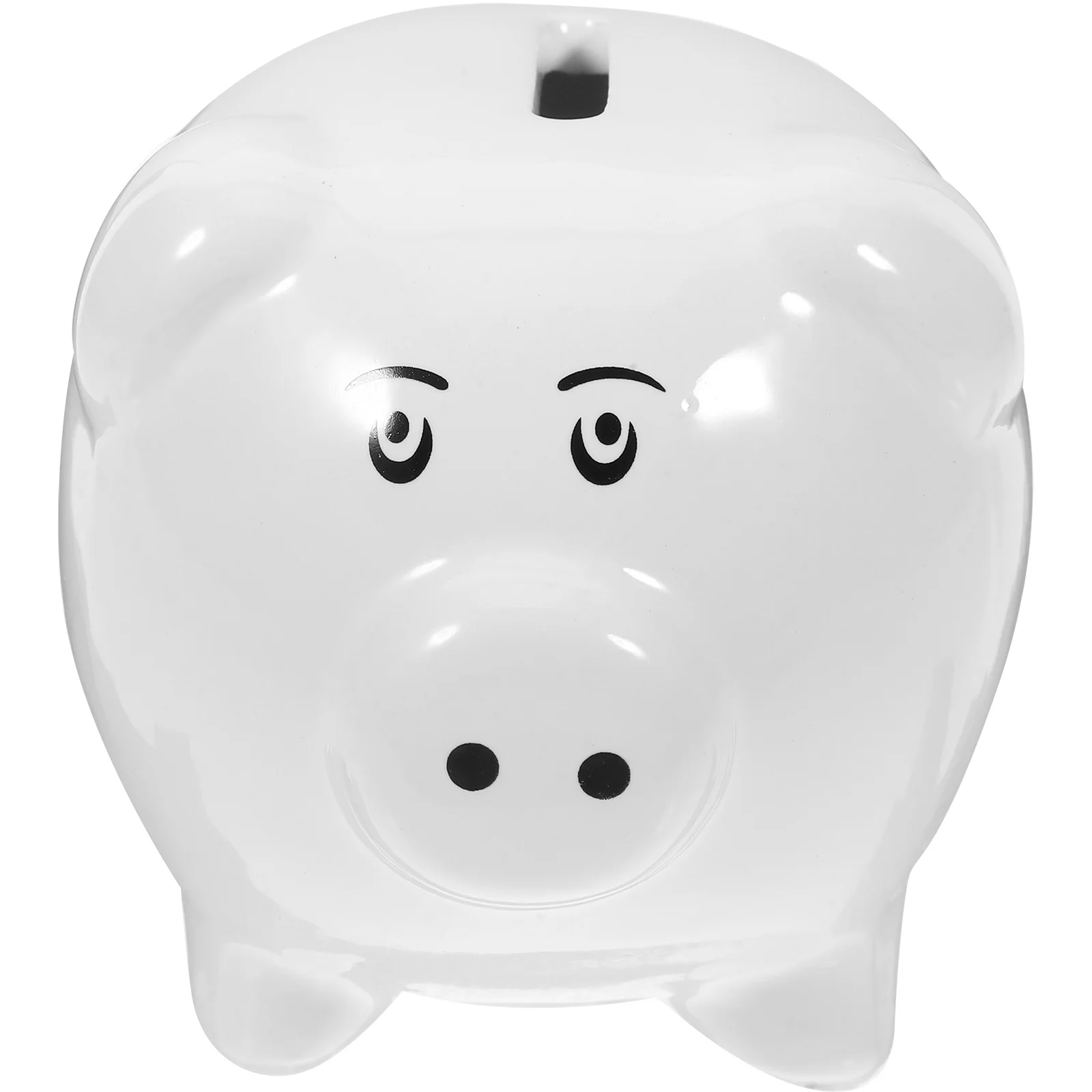 Cute Piggy Bank Kids Ceramic Coin Saving Jar Desktop Organizer Cartoon Money Pot for Children Piggy Bank Girls