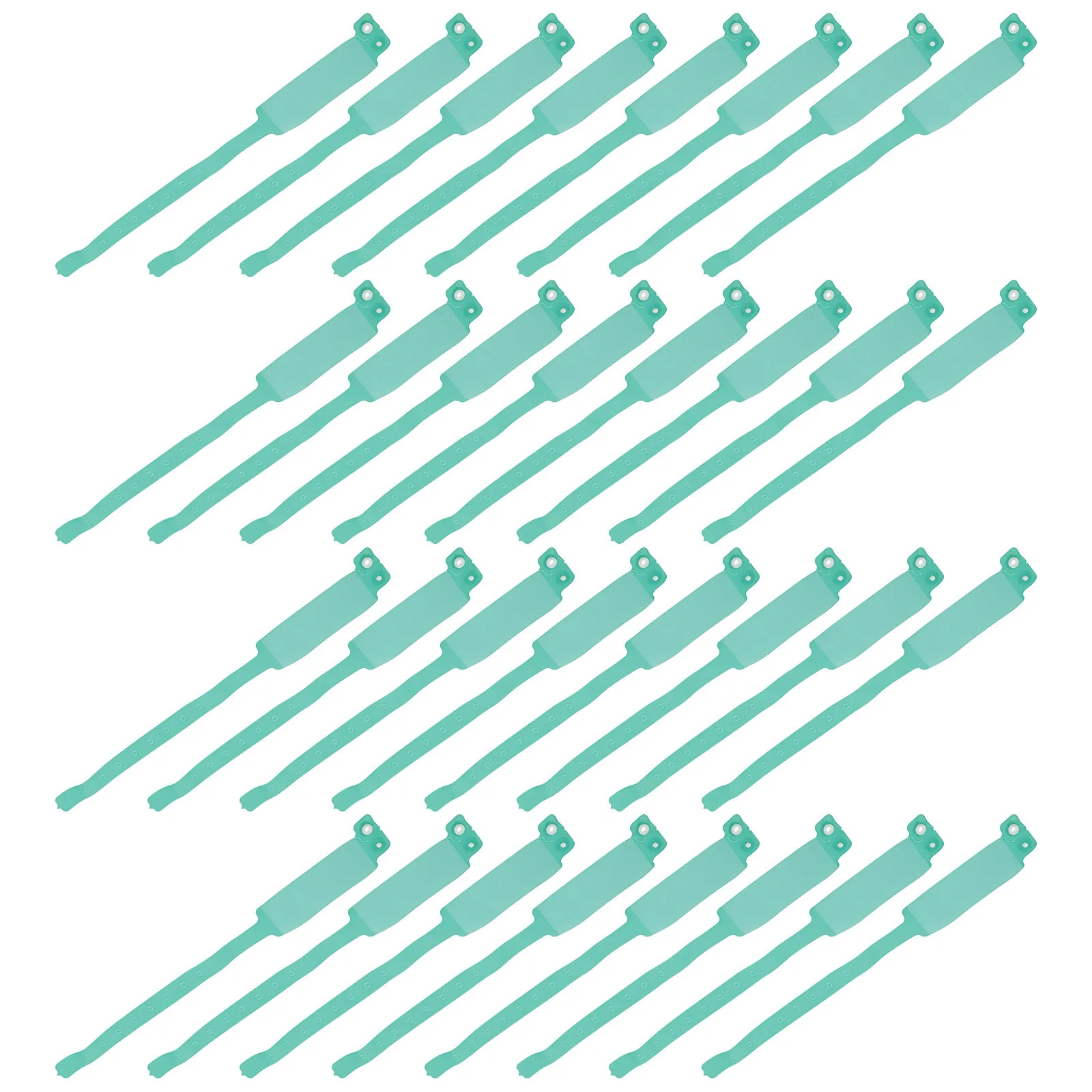 100 Stuks PVC Beschrijfbare Polsbandjes Wegwerp Identificatie Armbanden voor Ziekenhuizen Evenementen Helder Gekleurde Patiënt Tracking Bands