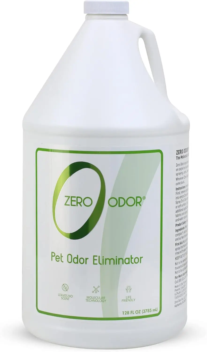 

Pet Odor Eliminator for Strong Smells, Neutralizes Air & Surface Odors – Safe for Carpets, Furniture, Beds (128 oz)