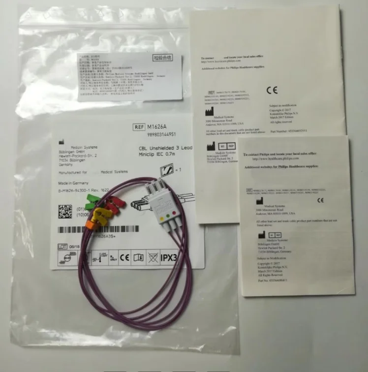 

For PHILIPS Original CBL Unshielded 3 Lead Miniclip IEC 0.7M REF: M1626A or 989803144951