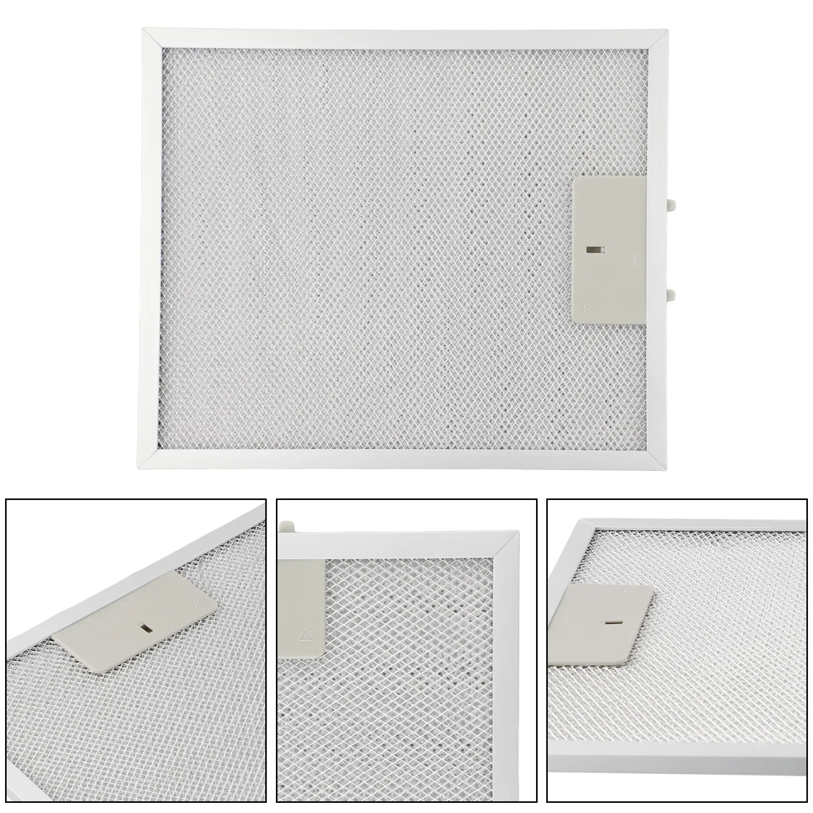 

High Performance Metal Mesh Hood Filter Silver 300 x 252x 9mm Maintain Clean Air and Peak Performance in Your Range Hood