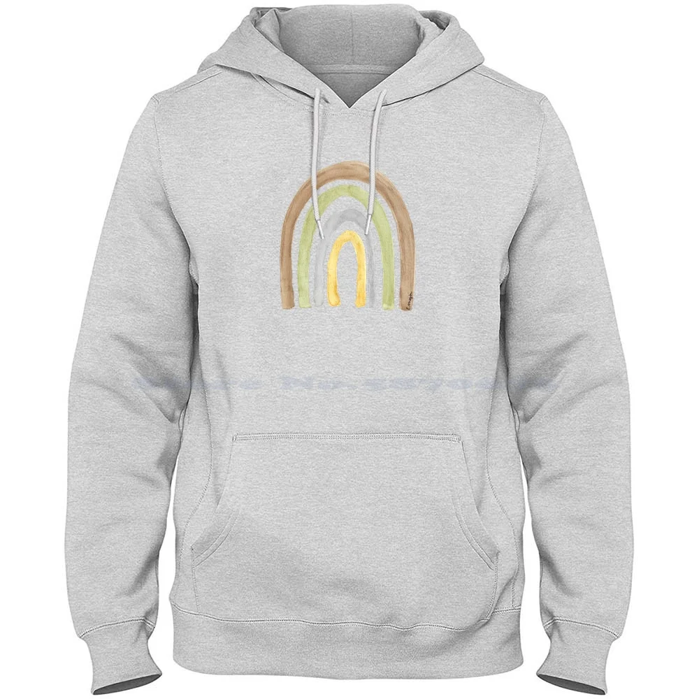 Watercolour Rainbow Tatra Cottage 100% Cotton Hoodie Watercolour Tatracottage Tatra Cottage Rainbow Kids Top Rainbow