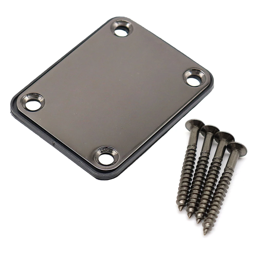 1 Set E-Gitarren-Halsplatte mit Schrauben für ST TL Gitarre Jazz Bass Ersatz-Gitarrenzubehör 7 Farben – Detail 17