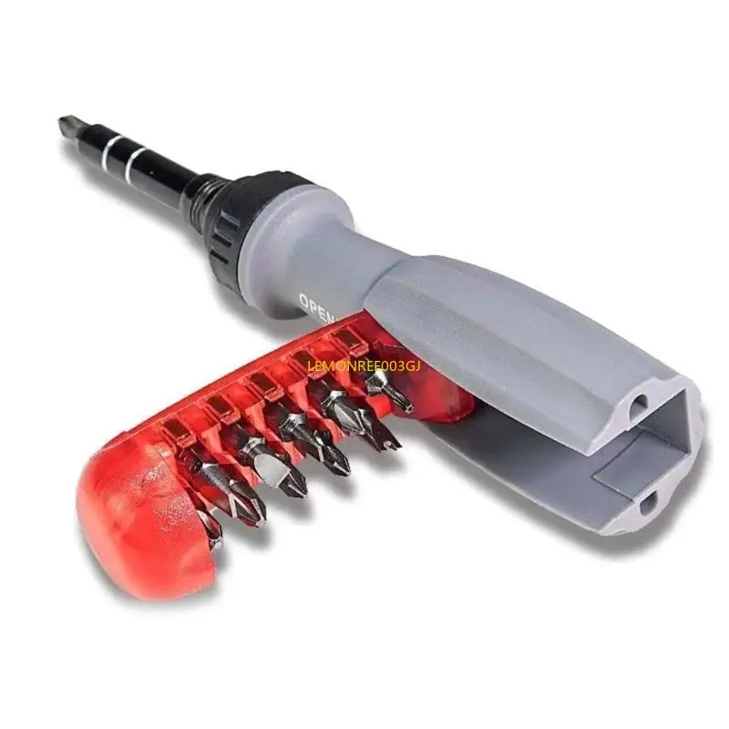 

M4YC Ratcheting Screwdriver 11-in-1 Multibit Screwdriver Screwdriver Set Pivoting