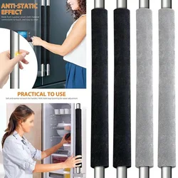 1Pcs Refrigerator Door Handle Cover Kitchen Appliance Decor Handles Antiskid Protector Gloves Fridge Oven Keep Off Fingerprints