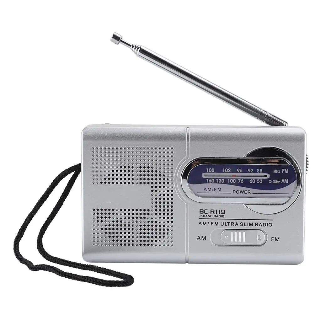 Radio Portable Receiver Pocket Practical Battery-operated Daily Use for Elder Receiving Equipments Wireless Radios