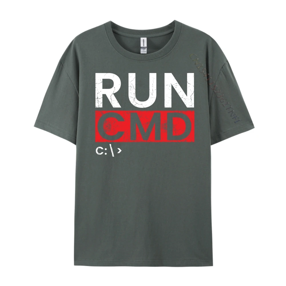 تشغيل نظام مبرمج Cmd المشرف عالم الكمبيوتر قائلا Harajuku مريح Camiseta Masculina يوم العلم الوطني