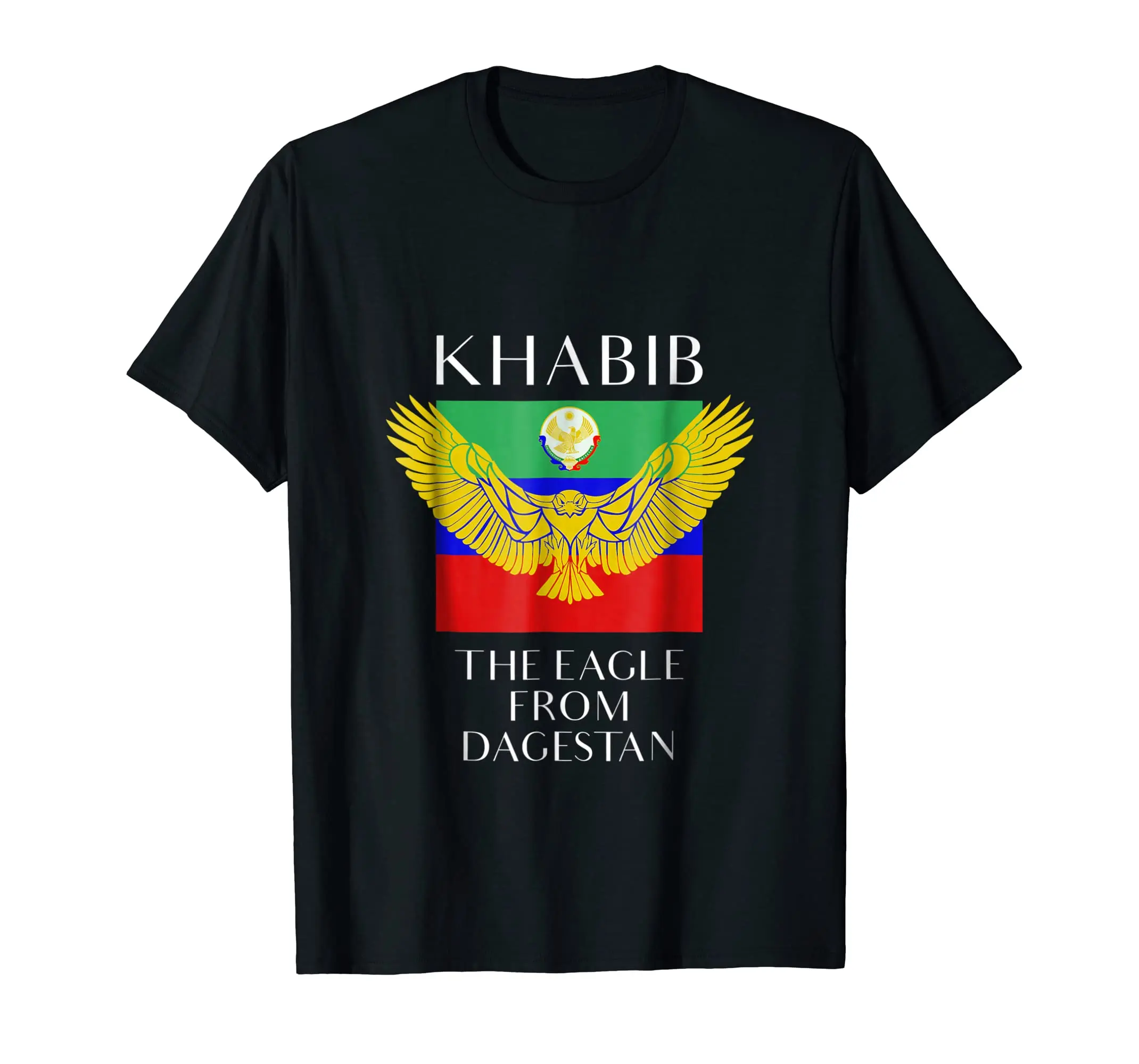 The Eagle From Dagestan. Khabib Time T-Shirt. Summer Cotton Short Sleeve O-Neck Mens T Shirt New S-3XL