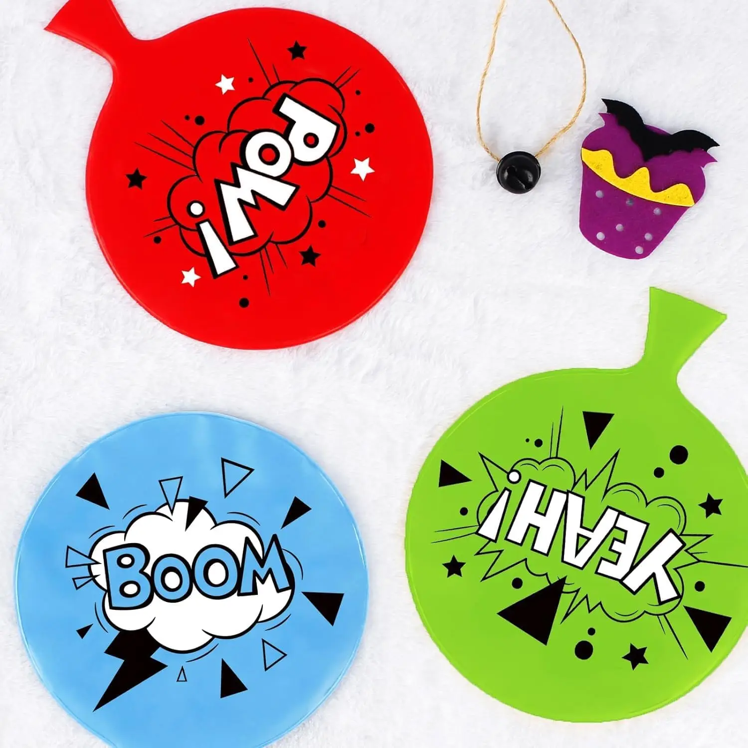 4 Stück/Set 7-Zoll Selbstaufblasende Whoopie-Kissen mit Prustgeräusch-Effekt Perfekt für Partys und Geschenke, Halloween/Weihnachtsgeschenk – Detail 6