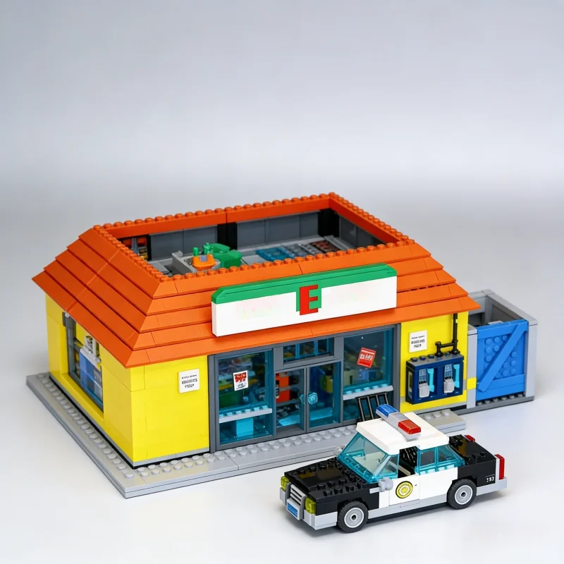 

Новая модель супермаркета MOC, 2218 деталей, украшение для дома, строительные блоки, подарок для мальчиков и девочек