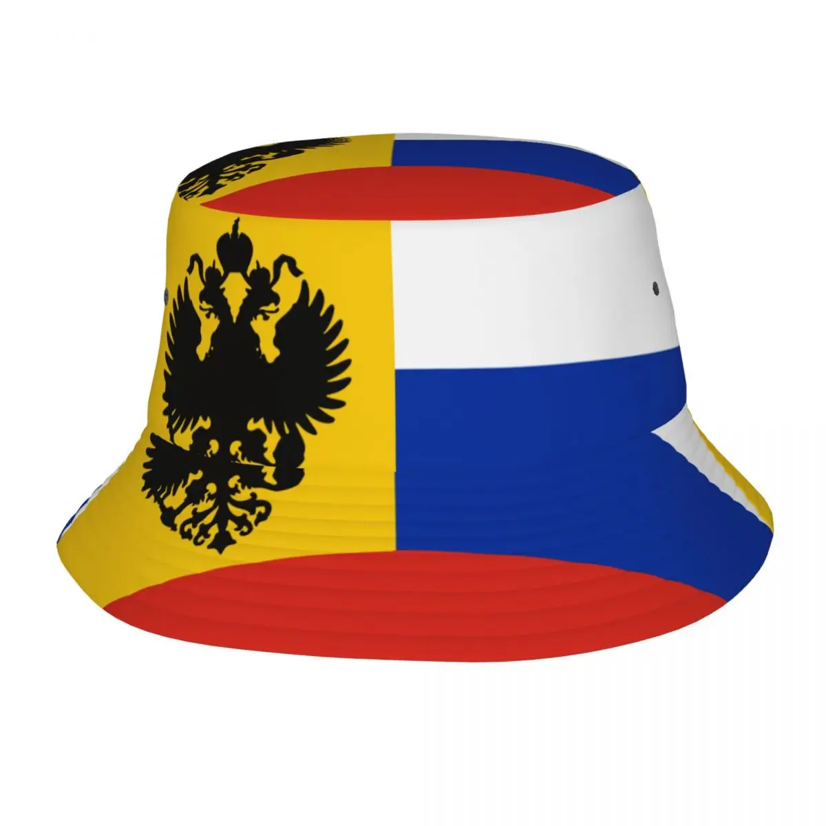 

2023 Men Women Summer Russian Flag Bucket Hat Bob Fisherman hat Outdoor Travel Sun Visor Fashion Panama