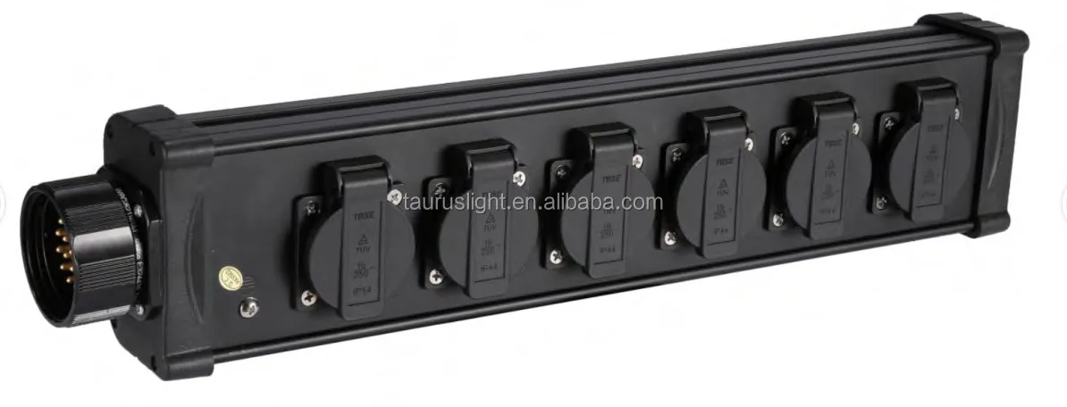 19pin Socapex to European Socket Power Box
