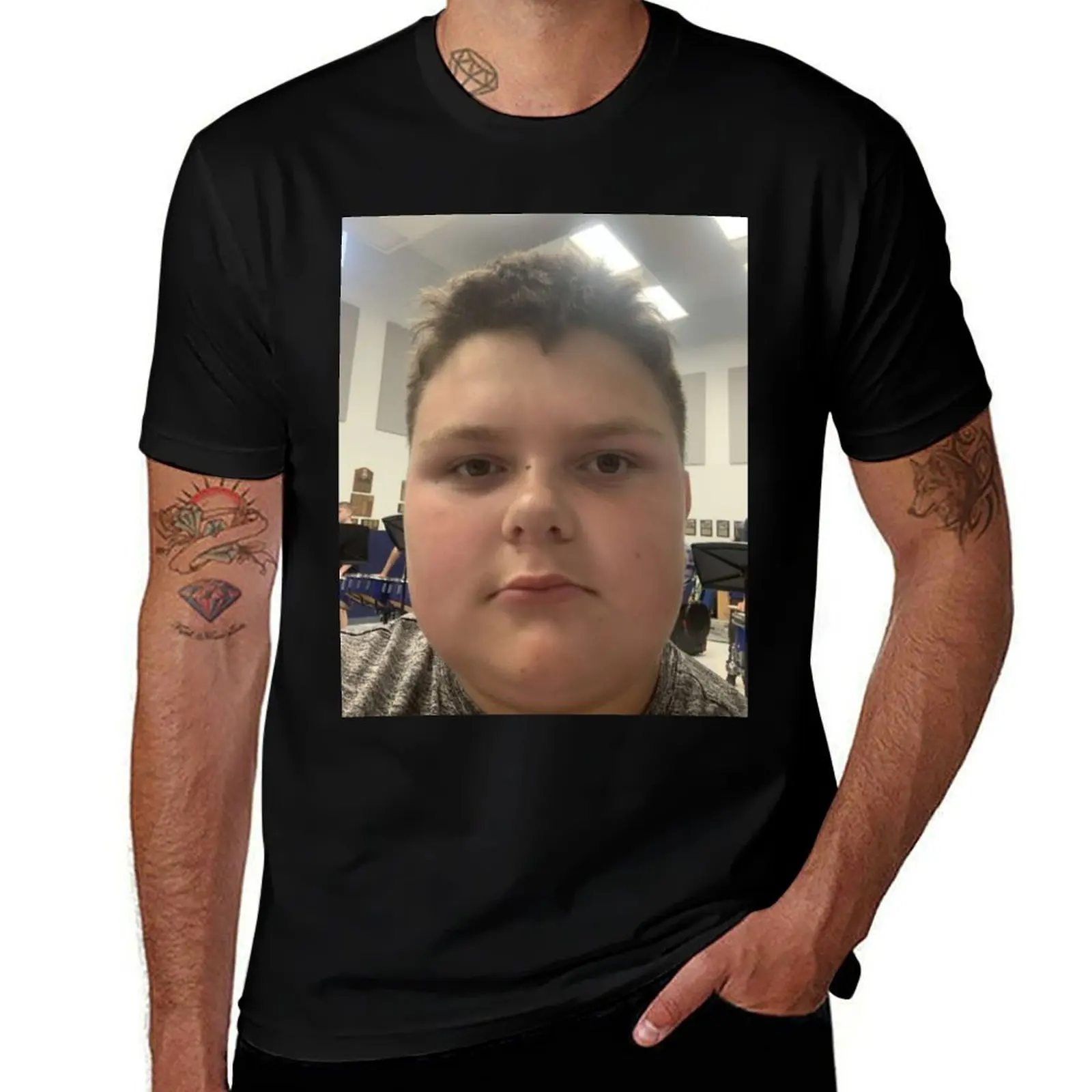 Elijah T-Shirt Relaxed Casual Short Sleeve Tee T-Shirt
