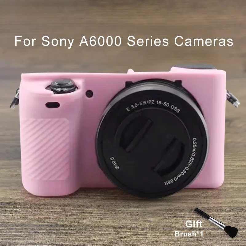 Soft Silicone Case Cover Camera Bag for Sony A6000 Camera Accessories Sony ILCE-6000L
