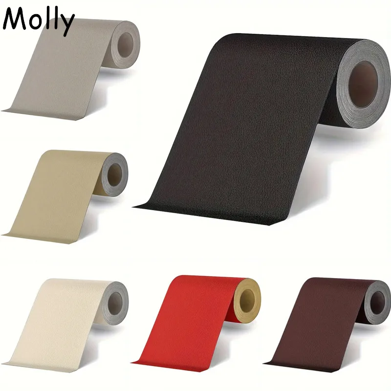 Faux Leather Repair Patch Self Adhesive Leather Sticker Strong Adhesive Leather Repair Tape for Sofa Couch Car Seats