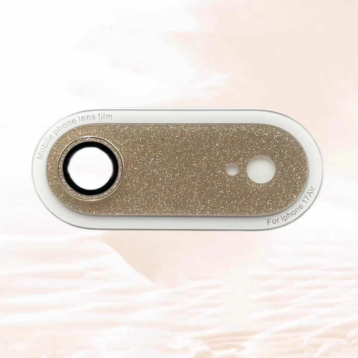 بلينغ كامل بريق كاميرا معدنية الحافة حامي آيفون 17 برو ماكس الهواء 17 برو سباركل HD الزجاج عدسة حلقة غطاء طبقة حماية #6