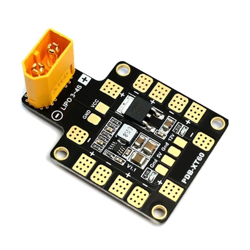 Matek Systems PDB XT60 BEC 5V 12V 2oz Rame per Elicottero FPV Quadcopter Multilitico Shipping