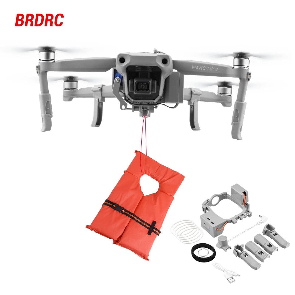 Airdropエアドロップシステムdji mavic空気2/空気2sドローン釣り餌