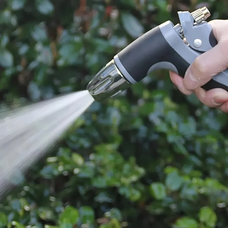 High Pressure Car Wash Water Gun Brush Car Artifact Garden Water Pipe Household Switch Rubber Handle Car Wash Tool
