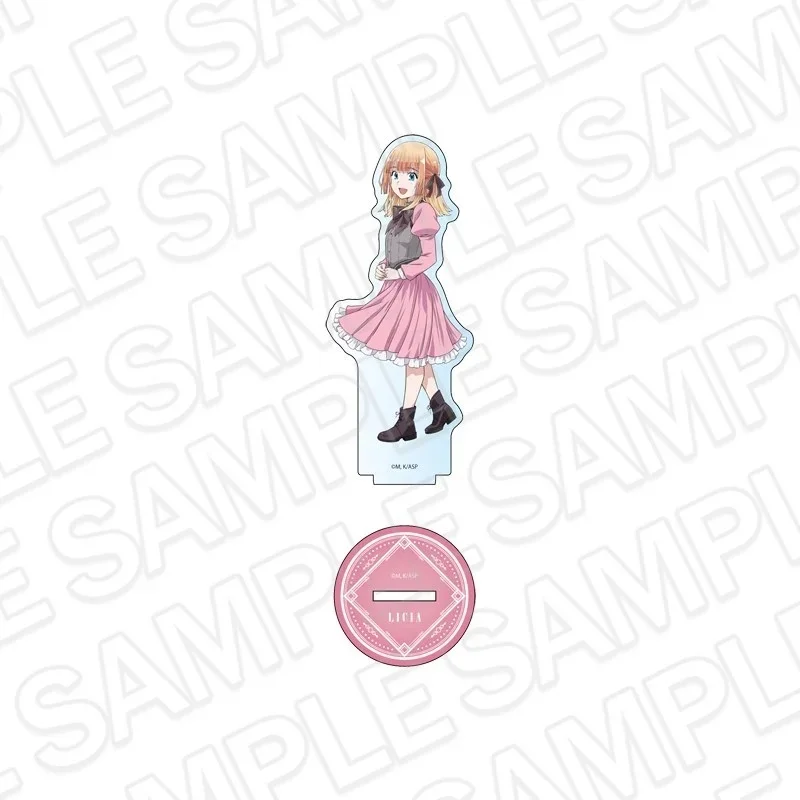 Acrylic Figure Stand Model Plate Keychain 15CM Anime As a Reincarnated Aristocra Character Mrchandise Ars Louvent,Reitz Muses 3