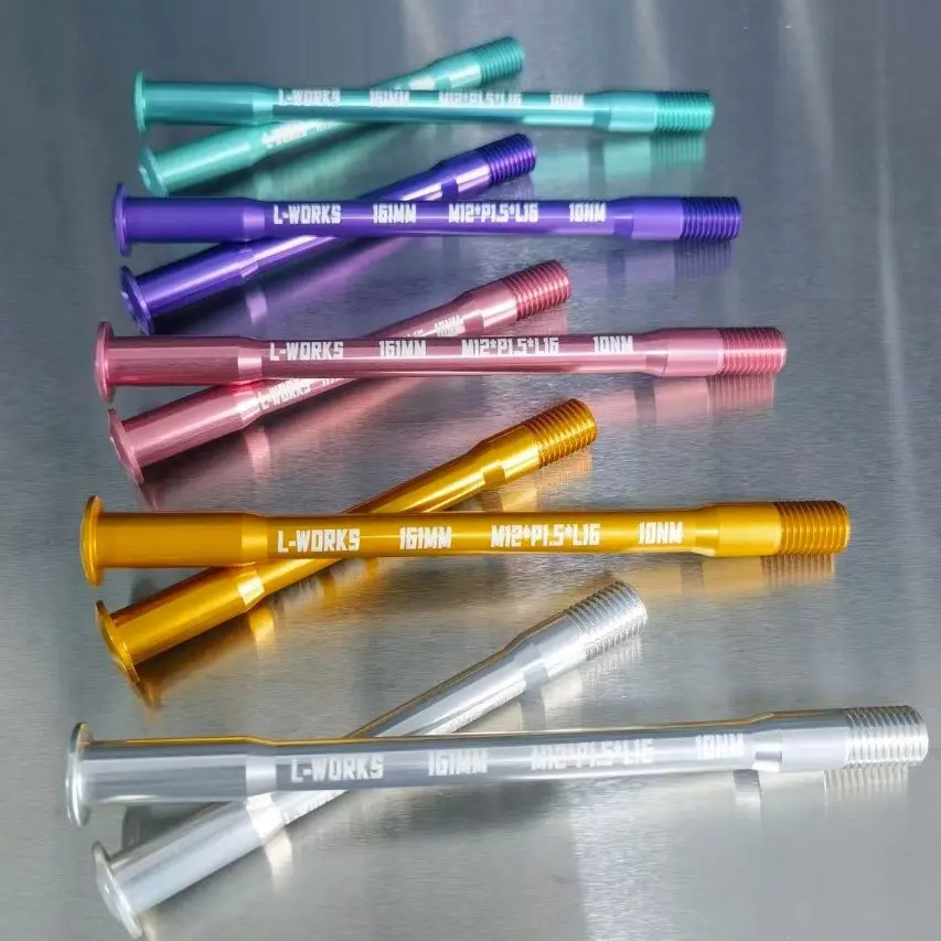 

L-works M12 Thru-Axle For Giant PP/TCR/LIV RoadBike Disc Brake 7075 CNC Aluminum Alloy 39g/pair