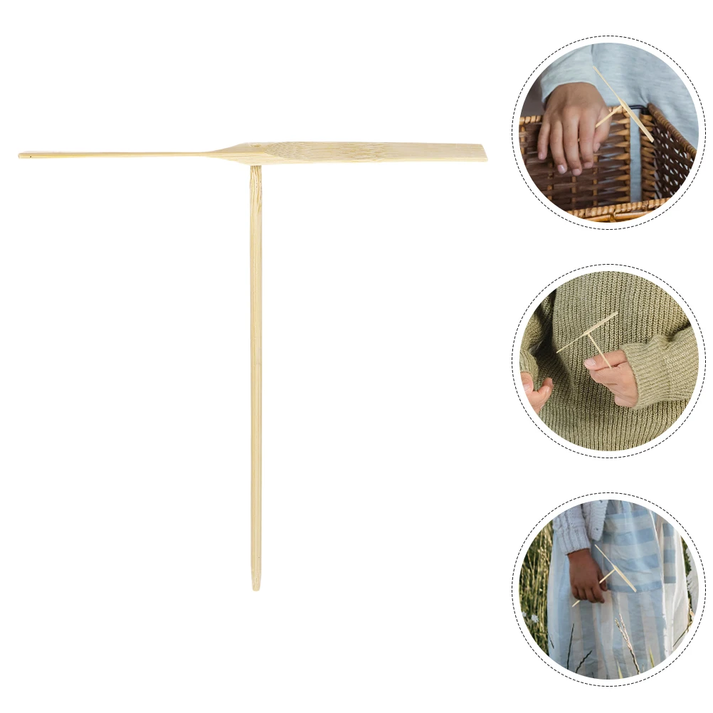 

20 Pcs Wooden Bamboo Dragonfly Helicopter Flying Toy Mini Interactive Toys Child
