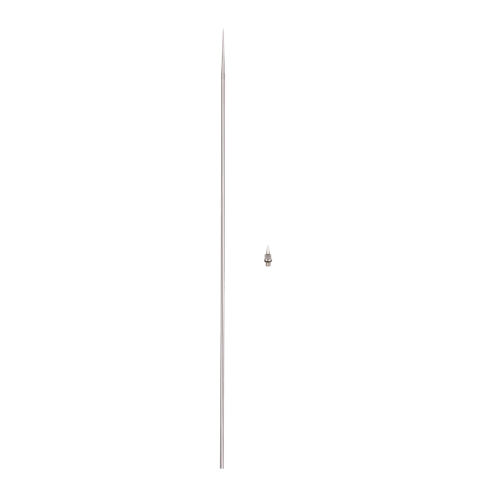 Imagem -06 - Agulha de Substituição para Aerógrafo 0.2 mm 0.3 mm 0.5 mm Modelo de Pistola de Pulverização Acessórios de Ferramenta de Manutenção de Pintura