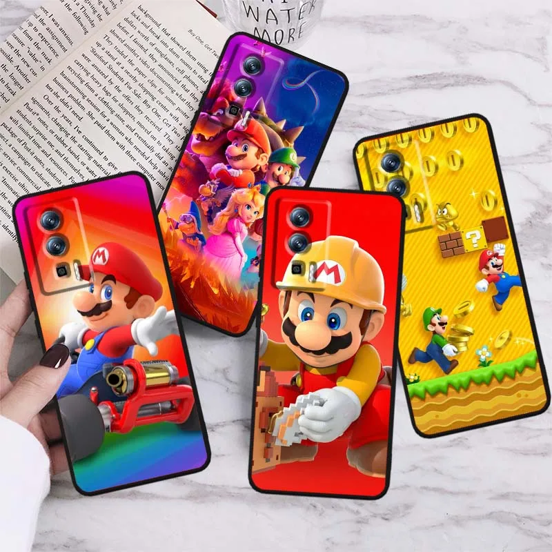 

Supers M-Marios Cool For Xiaomi Redmi 12 13C 12C 13 10C 9T A2 9A 9C 7A Note 10S 8T 10 9 8 Pro 4G 5G Black Phone Case