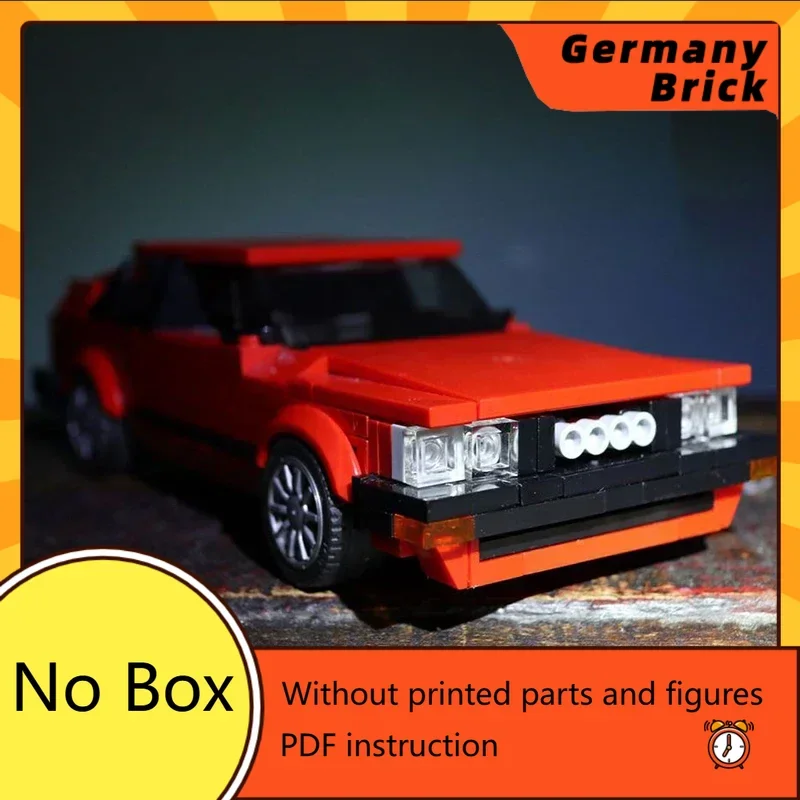 

Серия автомобилей YcMoc, строительные блоки, классический красный купе GT, модель суперспортивного автомобиля, технологические кирпичи, игрушки «сделай сам» для детей