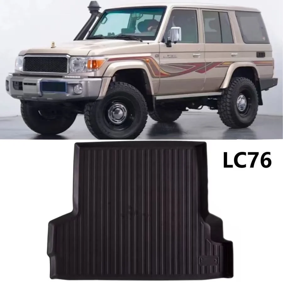 Use for TOYOTA 70series LC76 LC79 RJ77 LC71 LC78 lc75 custom car Floor Mat grj76LC79 LC76 waterproof car floor mat LC76trunk mat - view 3