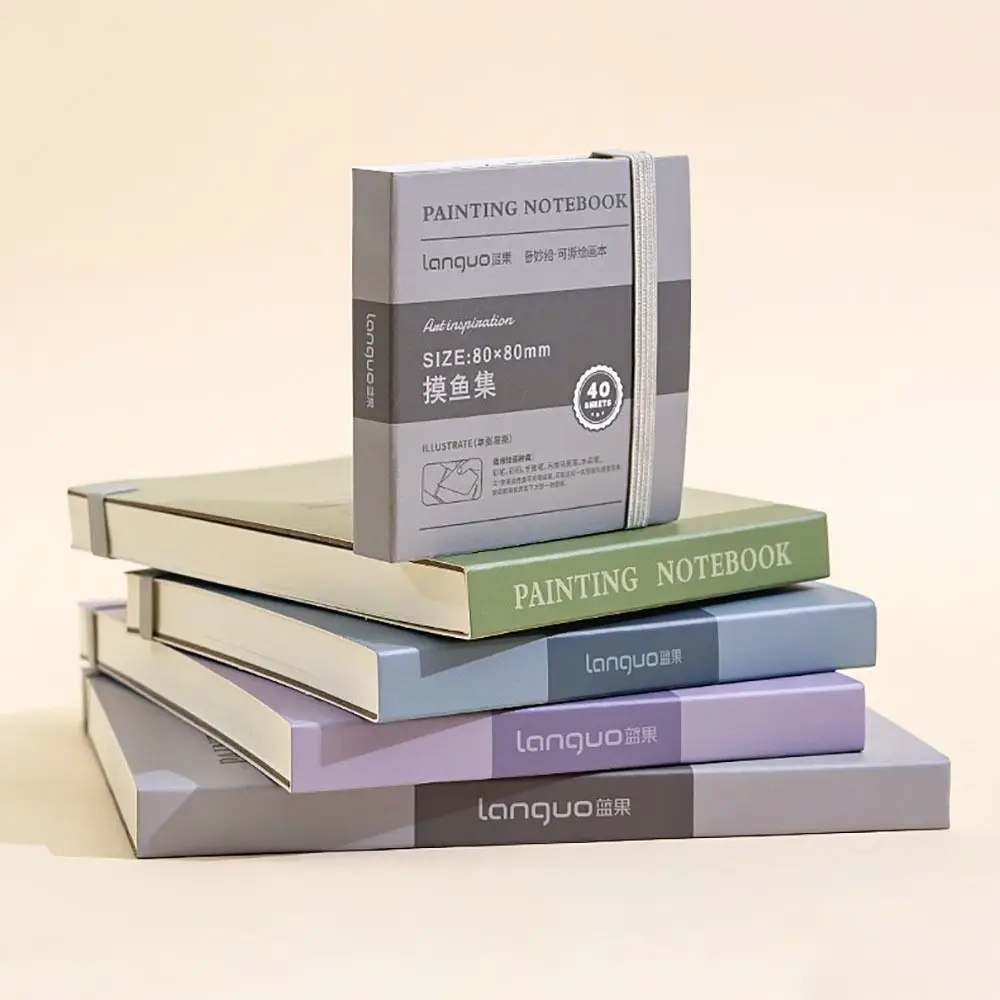 Small Tearable Painting Book Art Supplies Inspiration Record Drawing Book Portable Notebook