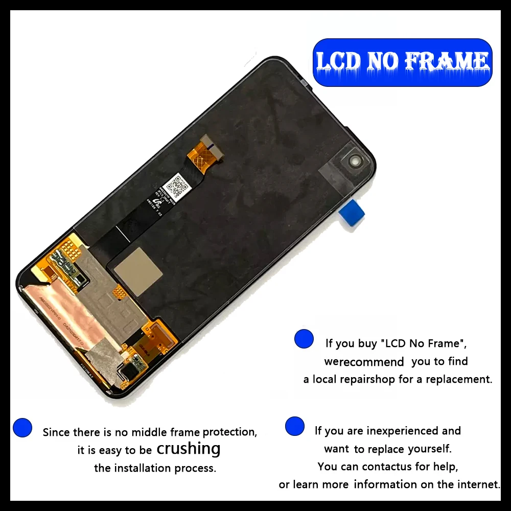 Tested Amoled for Asus ZenFone 3 Zoom ZE553KL Z01HD Z01HDA Touch Screen Digitizer Assembly For ASUS ZE553KL LCD With Frame