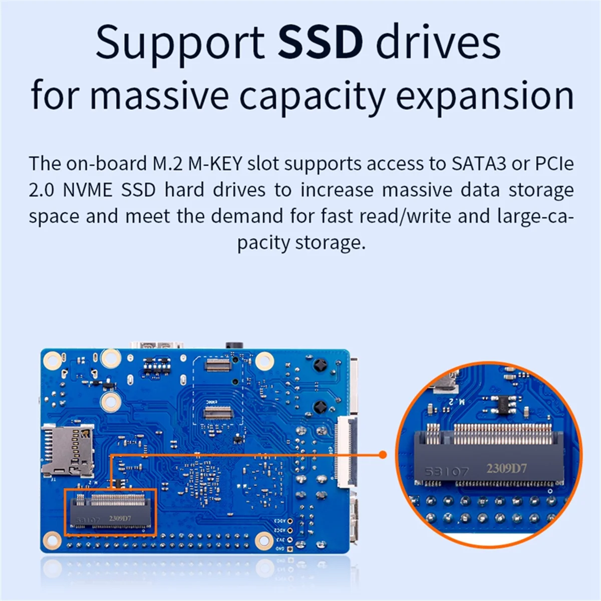 

Превосходный одноплатный компьютер Orange Pi 3B — чип Ram RK3566, 1,8 ГГц, WIFI-BT, плата разработки видео 4K (2 ГБ)
