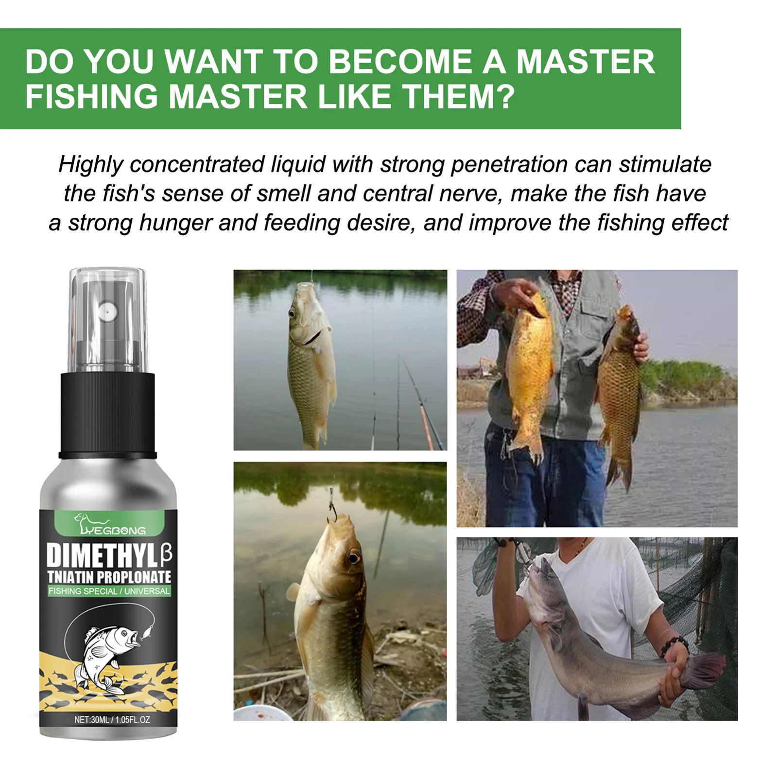 Fish Attractant Lures Baits Lure Fish Quickly Fast Diffusion Bait for Freshwater and Sea Fish