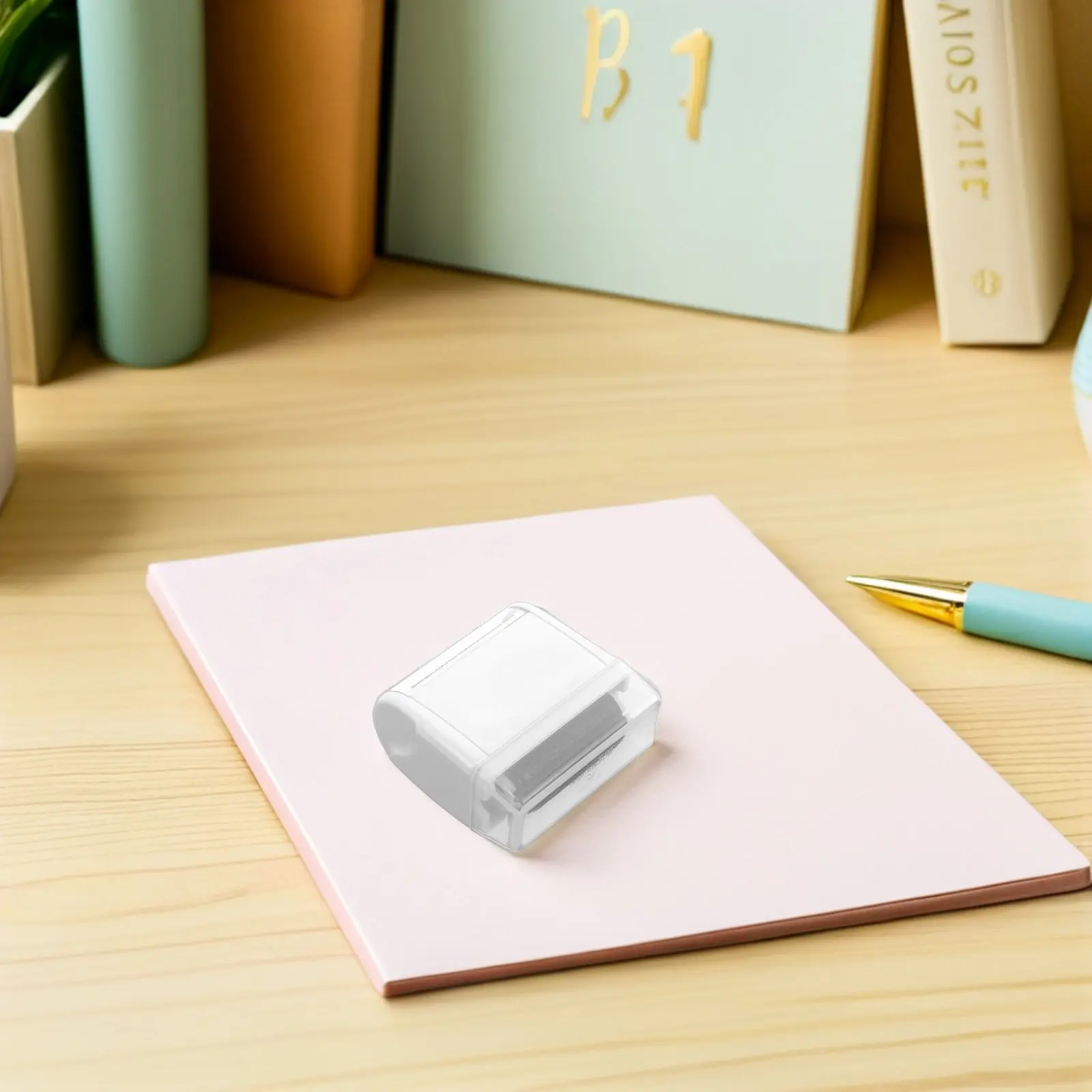 1Set Confidential Roller Stamp Wide Privacy Roller Stamp for Sensitive Data Masking Address Protection Identity Security