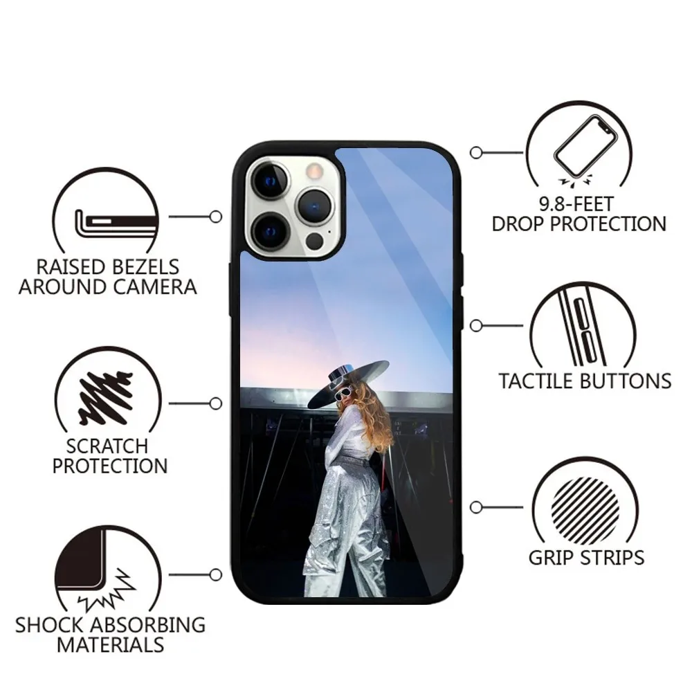 B-Beyonce COWBOY CARTER Phone Case For iPhone 16,15,14,13,12,11,Plus,Pro,Max,Mini Magsafe Magnetic Wireless Charging