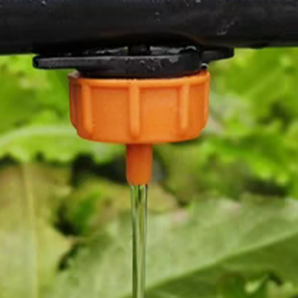 100pcs Adjustable Drippers Micro Connectors 2L/4L/8L Premium Drippers for Garden Lawn Drip Irrigation