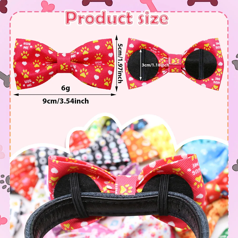 30 قطعة كلب صغير القط بووتيس ربطة القوس فيونكة قابلة للإزالة ل طوق بكلاب موضة كلب الاستمالة اكسسوارات للكلاب الصغيرة