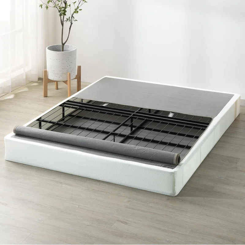 

.5 Low Profile Bi-Fold Box Spring, Sleep Master, Easy Setup, Space Saving, Noise Reduction Bed Frame